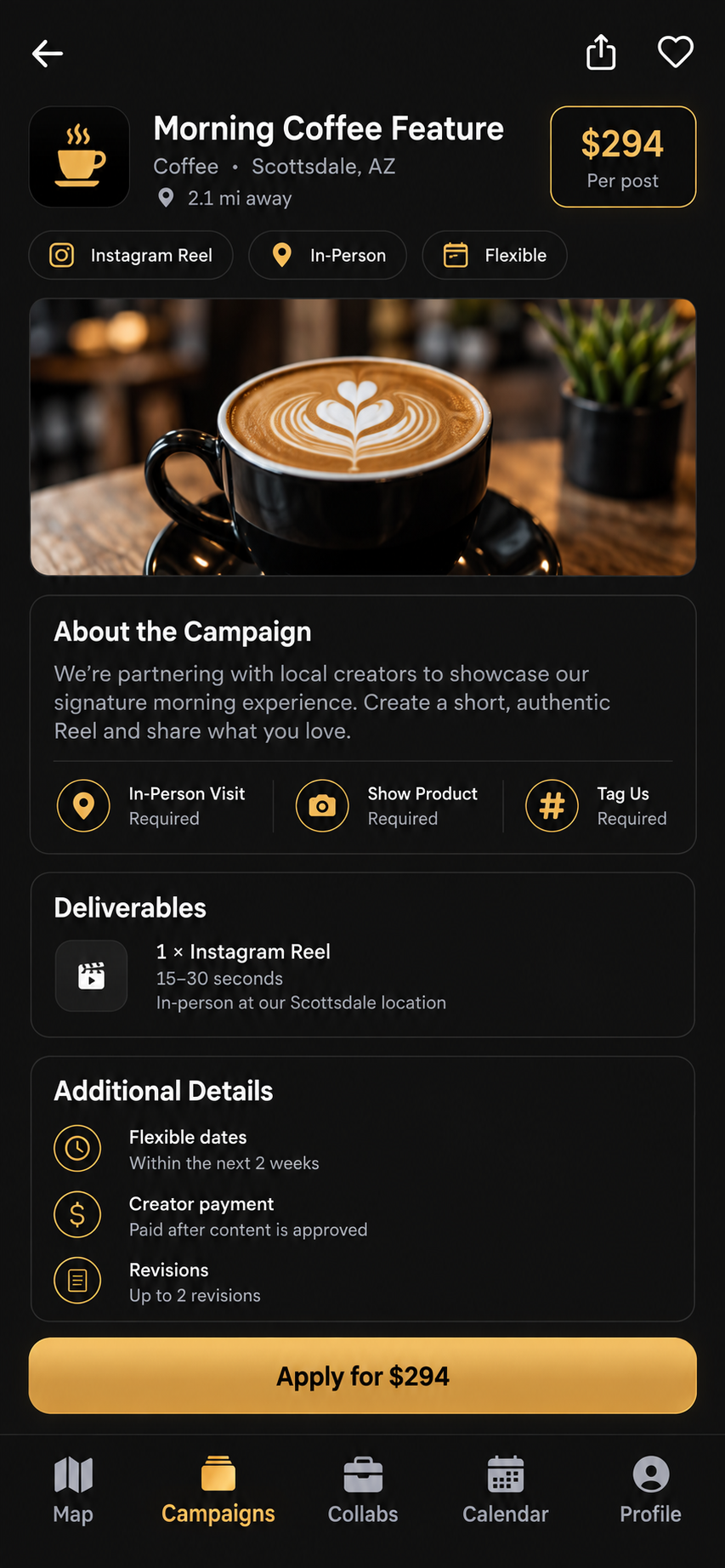 Campaign Details